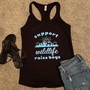 “Support wildlife raise boys”